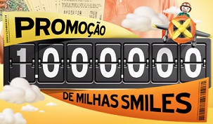 WWW.1MILHAODEMILHAS.COM.BR, PROMOÇÃO 1 MILHÃO DE MILHAS SMILES