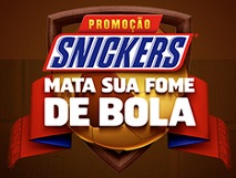 PROMOÇÃO SNICKERS MATA SUA FOME DE BOLA, WWW.MATASUAFOMEDEBOLA.COM.BR