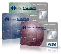 CARTÃO RENDIMENTO VISA TRAVELMONEY