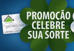 PROMOÇÃO CELEBRE SUA SORTE LEROY MERLIN