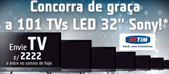 WWW.101TVS.COM.BR, PROMOÇÃO 101 TVS GRÁTIS TIM