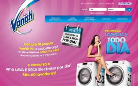 PROMOÇÃO VANISH LAVA E SECA TODO DIA