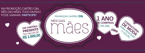 WWW.PROMOCAOCARTAOCEA.COM.BR, PROMOÇÃO CARTÃO C&A