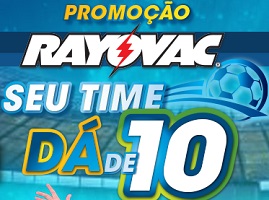 PROMOÇÃO RAYOVAC DÁ DE 10, DADE10.RAYOVAC.COM.BR