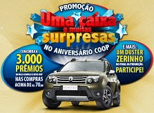 PROMOÇÃO UMA CAIXA E MUITAS SURPRESAS NO ANIVERSÁRIO COOP, WWW.COOPEMCASA.COM.BR/ANIVERSARIO