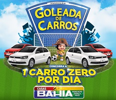 PROMOÇÃO GOLEADA DE CARROS CASAS BAHIA, WWW.CASASBAHIA.COM.BR/PROMOCAOGOLEADADECARROS