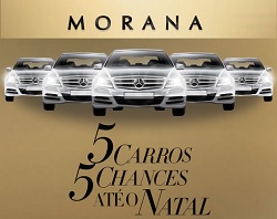 PROMOÇÃO MORANA 5 CARROS 5 CHANCES