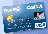 CARTÃO CAIXA TIGRE VISA