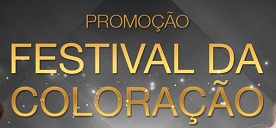 PROMOÇÃO FESTIVAL DA COLORAÇÃO, WWW.FESTIVALDACOLORACAO.COM.BR