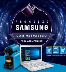 PROMOÇÃO SAMSUNG COM NESPRESSO PARA ACOMPANHAR, WWW.SAMSUNG.COM.BR/SAMSUNGCOMNESPRESSO