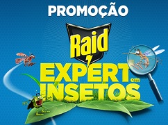 PROMOÇÃO RAID EXPERT EM INSETOS, WWW.RAIDEXPERT.COM.BR
