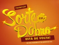 PROMOÇÃO SORTE EM DOBRO 2016 PROENÇA SUPERMERCADOS, WWW.PROENCA.COM.BR/CAMPANHAS