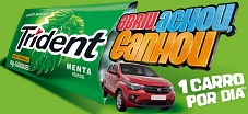 PROMOÇÃO TRIDENT ABRIU, ACHOU, GANHOU, WWW.CARRONOTRIDENT.COM.BR